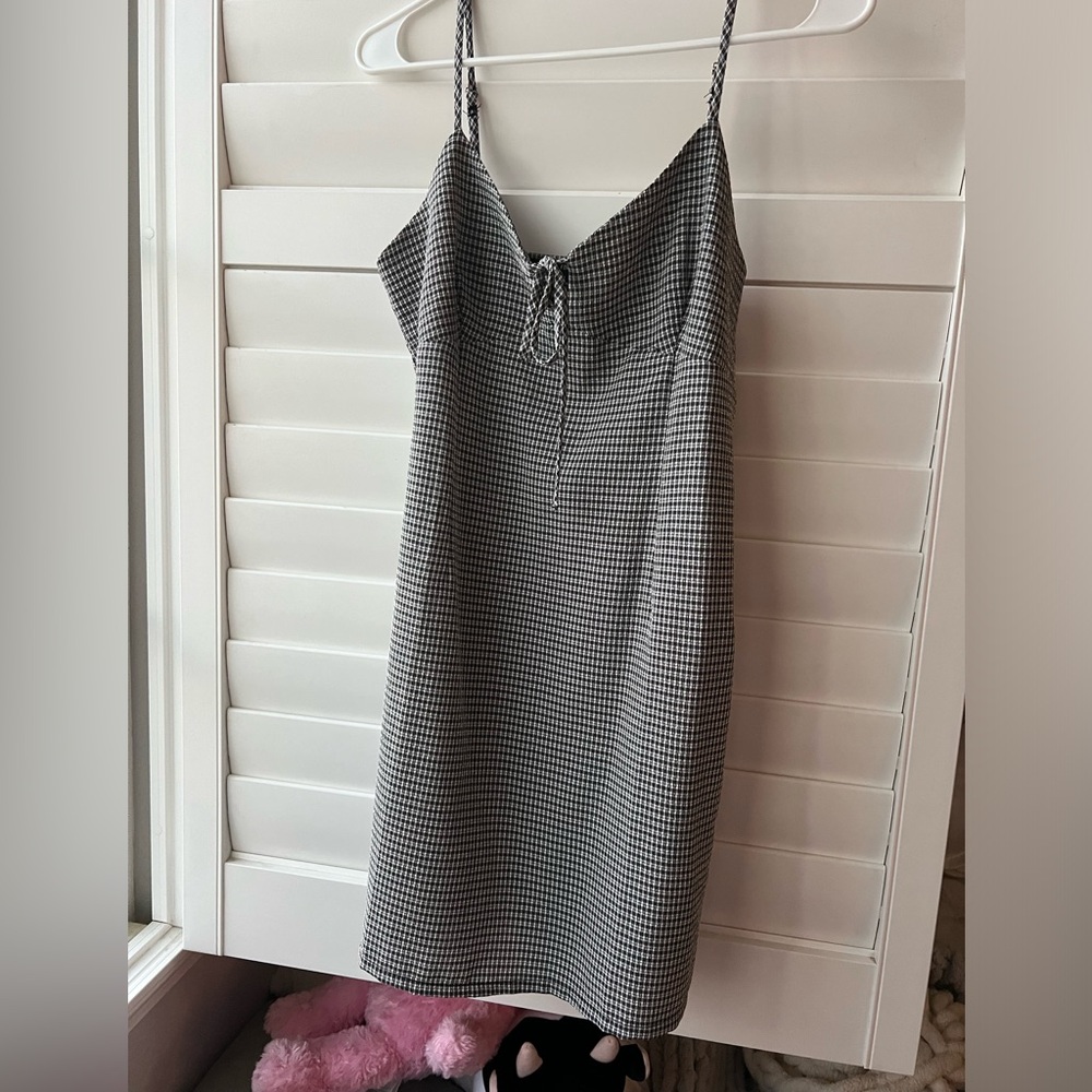 Forever 21 checked mini dress